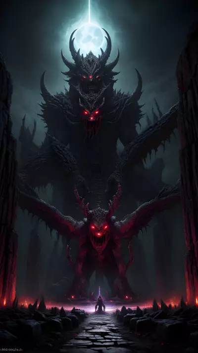 Ensnared by Kfi Ra Ancient Demon of Sacrifice