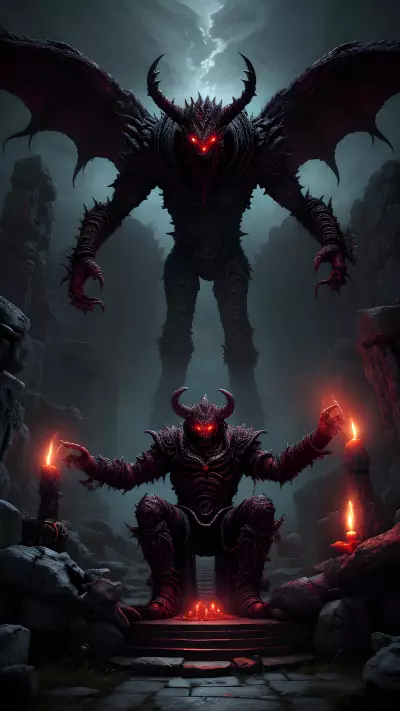Ensnared by Kfi Ra Ancient Demon of Sacrifice