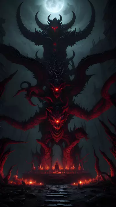 Ensnared by Kfi Ra Ancient Demon of Sacrifice