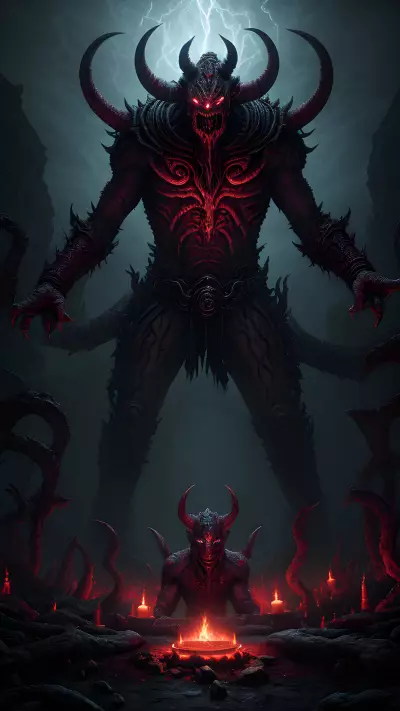 Ensnared by Kfi Ra Ancient Demon of Sacrifice