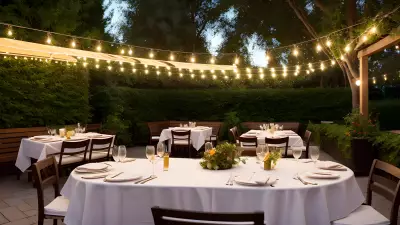 Al Fresco Pasta Perfection A Food Photographer's Dream on the Restaurant Terrace