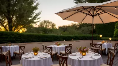 Al Fresco Pasta Perfection A Food Photographer's Dream on the Restaurant Terrace