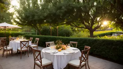 Al Fresco Pasta Perfection A Food Photographer's Dream on the Restaurant Terrace