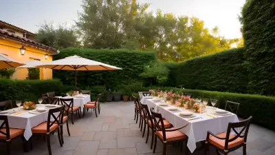 Al Fresco Pasta Perfection A Food Photographer's Dream on the Restaurant Terrace