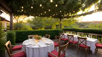 Al Fresco Pasta Perfection A Food Photographer's Dream on the Restaurant Terrace