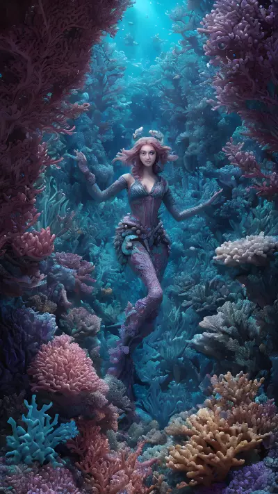 Secrets of the Glowing Coral Labyrinth