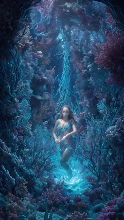 Secrets of the Glowing Coral Labyrinth