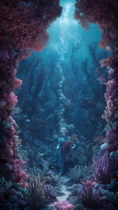 Secrets of the Glowing Coral Labyrinth