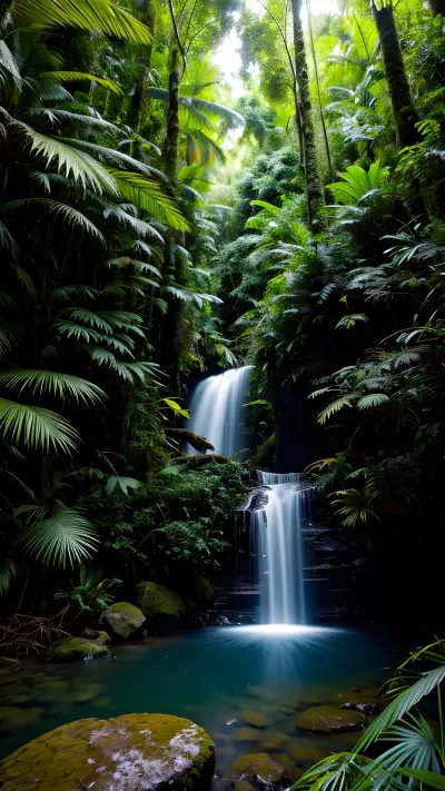 Rainforest Dreams Capturing the Patterns and Colors of the Sky