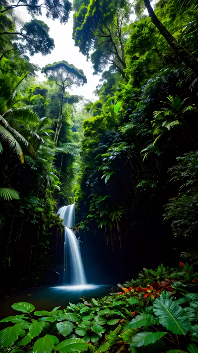 Rainforest Dreams Capturing the Patterns and Colors of the Sky