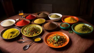 Sifted Spice Delight at Themed Set Photo Shoot