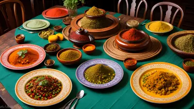 Sifted Spice Delight at Themed Set Photo Shoot