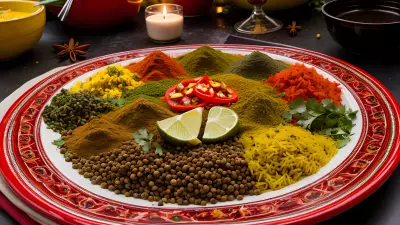 Sifted Spice Delight at Themed Set Photo Shoot