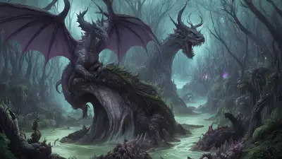 Surreal Depths Spellbindingly Legendary Monsters in Lewis' Dreamscapes