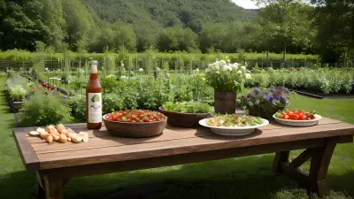 Fresh From The Garden A Tribute to Nature's Bounty and Hand Crafted Sauces