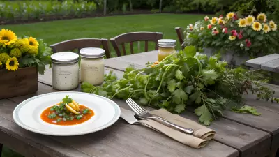 Fresh From The Garden A Tribute to Nature's Bounty and Hand Crafted Sauces