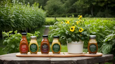 Fresh From The Garden A Tribute to Nature's Bounty and Hand Crafted Sauces