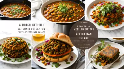 Vegetarian Delights Capturing Food Art in a Homely Home Kitchen