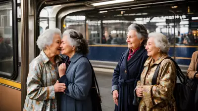 Generational Wisdom   Fantasy Portrait at the Train Station