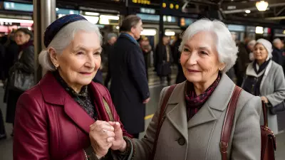 Generational Wisdom   Fantasy Portrait at the Train Station