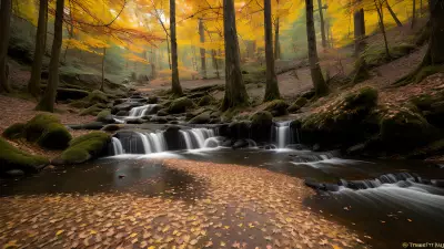 Transient Beauty in the Temperate Forest Capturing Contrasts in Nature's Elusive Protagonist