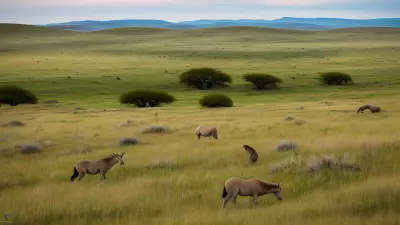 Diverse Grasslands Capturing the Pristine Landscapes and Unique Protagonists in the Rule of Thirds