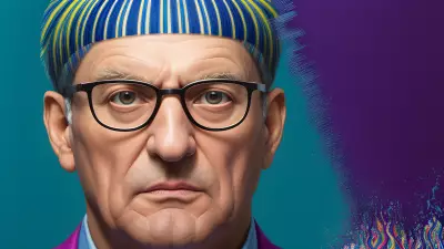 Abstract Reflections A Photorealistic Portrait by Hockney David