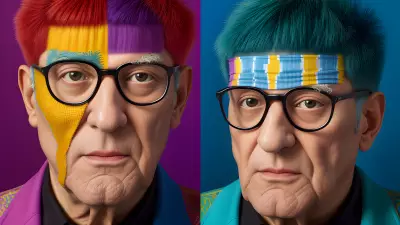 Abstract Reflections A Photorealistic Portrait by Hockney David