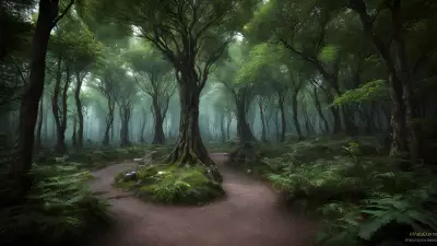 Enchanted Forest of Illusions