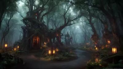 Nightmare Forest A Magical Realm of Enchanted Books