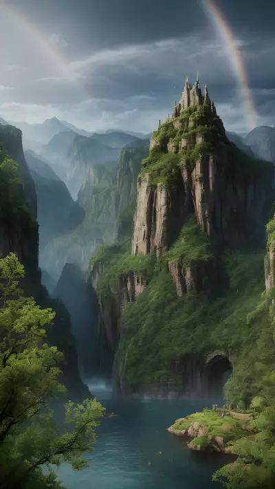 Valley of Unicorns A Magical Cinema in a Mythological Landscape
