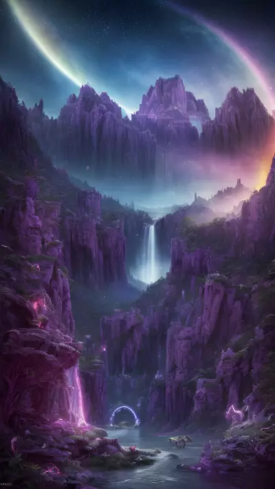 Valley of Unicorns A Magical Cinema in a Mythological Landscape