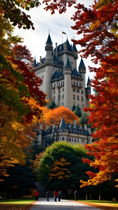 Faces of Autumn in Contrast