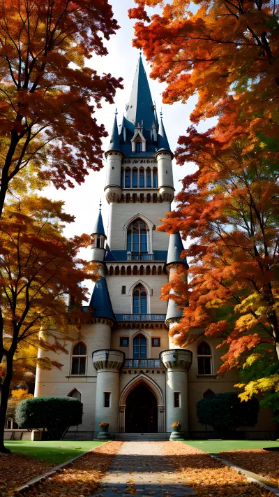 Faces of Autumn in Contrast