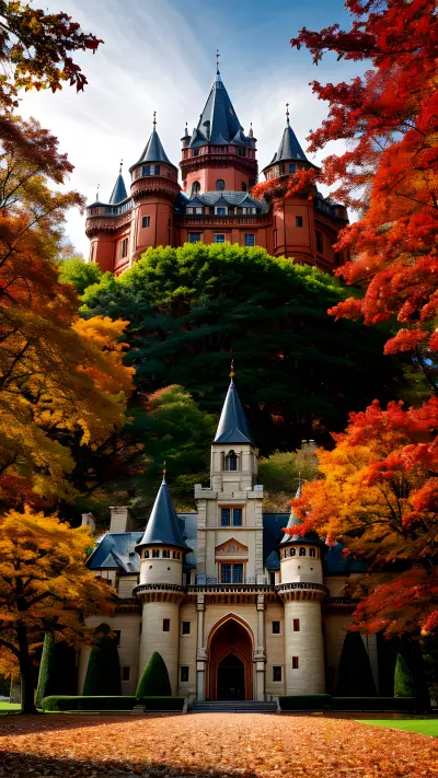 Faces of Autumn in Contrast