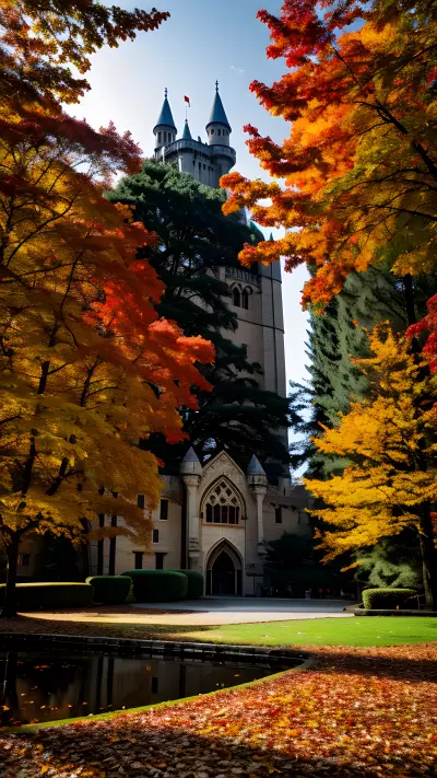 Faces of Autumn in Contrast