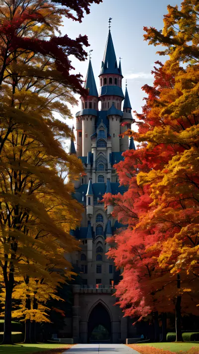 Faces of Autumn in Contrast