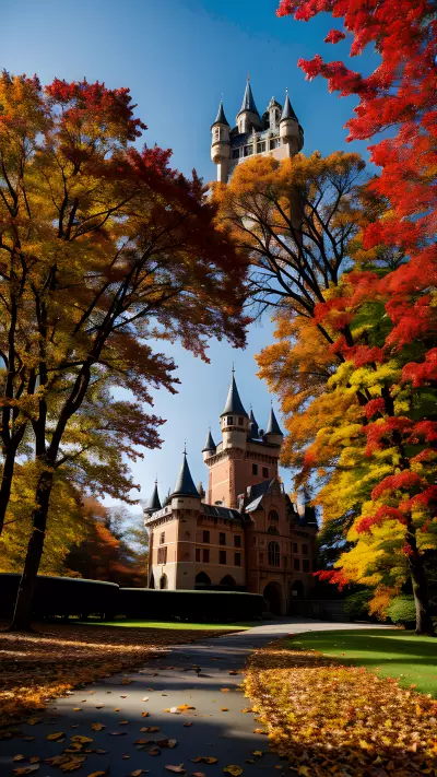 Faces of Autumn in Contrast