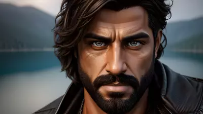 Lakeside Stranger   A Powerful Portrait Inspired by Author Cem Tezcan