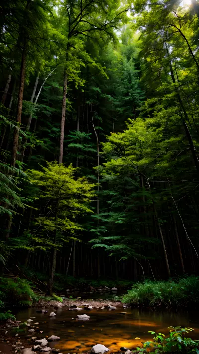 Sublime Forest A Glimpse into the Sweet Dessert of Nature