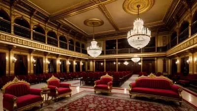 Aging Elegance A Photographic Homage to the Classic Theater Lobby