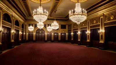 Aging Elegance A Photographic Homage to the Classic Theater Lobby