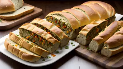 Savor Gourmet Delights in Your Own Kitchen with Sarka Babicka's Irresistible Vegetable Bread Dish