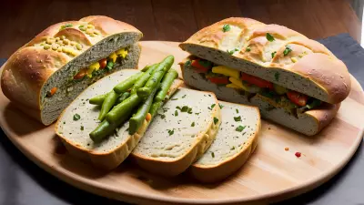 Savor Gourmet Delights in Your Own Kitchen with Sarka Babicka's Irresistible Vegetable Bread Dish