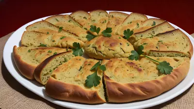 Savor Gourmet Delights in Your Own Kitchen with Sarka Babicka's Irresistible Vegetable Bread Dish