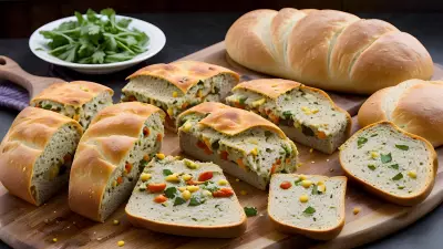 Savor Gourmet Delights in Your Own Kitchen with Sarka Babicka's Irresistible Vegetable Bread Dish