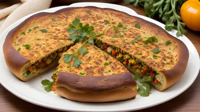 Savor Gourmet Delights in Your Own Kitchen with Sarka Babicka's Irresistible Vegetable Bread Dish