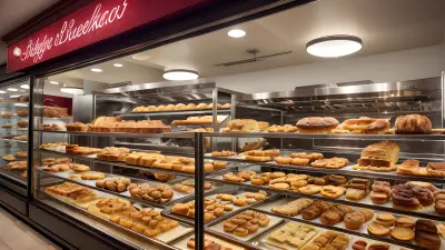 A Baking Delight On Display Windowselections from a Gourmet Deli Dinner!