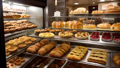 A Baking Delight On Display Windowselections from a Gourmet Deli Dinner!