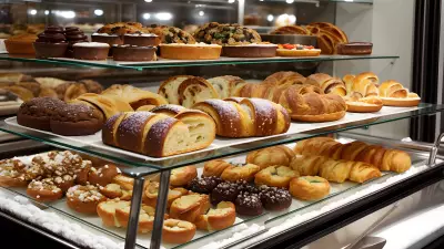 A Baking Delight On Display Windowselections from a Gourmet Deli Dinner!